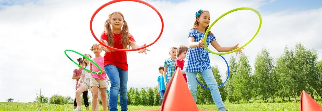 hula hoop games for children